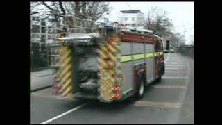 London Fire Brigade  A211 A212 A213 Paddington [upl. by Adyaj]