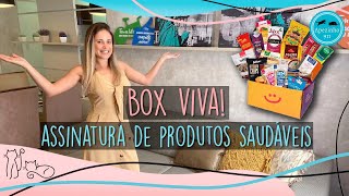 Abrindo meu BOX de produtos saudáveis Será que valeu a pena BOX VIVA [upl. by Greff]