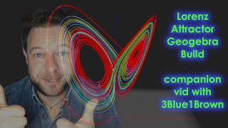 Lorenz Attractor Geogebra Build  companion vid to 3Blue1Brown [upl. by Comstock]