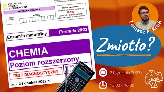 chemia arkusz CKE 2022 GRUDZIEŃ Formuła 2023 rozdziały [upl. by Vogel636]