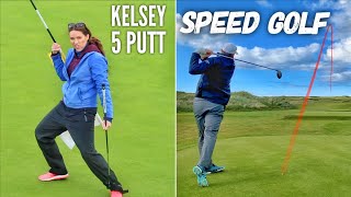 Kelseys Incredible 5 Putt amp Brodie Plays Speed Golf  Portstewart PART 3 [upl. by Miko]