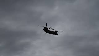 RAF Chinook Display Team [upl. by Limoli]