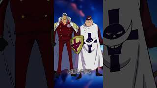 Aokiji vs Straw hat Akainu vs White beard short strawhat onepiece whitebeard anime [upl. by Attelliw91]