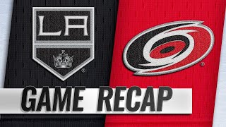 Teravainen powers Canes to win with fourpoint effort [upl. by Baniaz420]