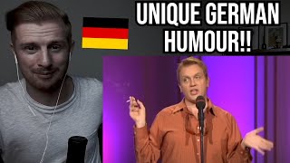 Reaction To German Comedian Hape Kerkeling Cafe Korten [upl. by Trevorr]