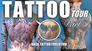 Tattoo Tour Part 2  The Evolution Of My Back [upl. by Si]