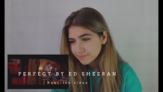 Ed Sheeran Perfect Official Music Video Reaction  Karolaine [upl. by Undry448]