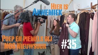 Vlog 35 Poep en piemels in NOS Nieuwsuur [upl. by Junius194]