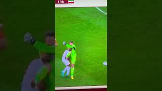 🟥Hennessey RED CARD Wales vs Iran  WORLD CUP [upl. by Pryor]