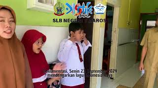 Mendengarkan lagu indonesia raya 23 september 2024 [upl. by Wilmette]