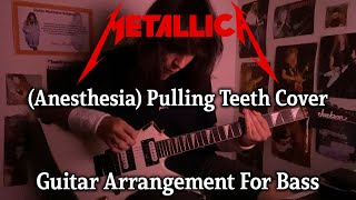 Anesthesia Pulling Teeth cover but i dont have a bass Cliff Burton Tribute [upl. by Aleahs]