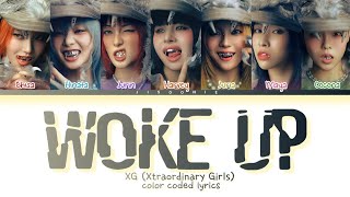 XG WOKE UP Lyrics Color Coded Lyrics [upl. by Sirois]