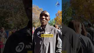 5time world champ Geoffrey Kamworor’s advice for beginner runners [upl. by Tallou]