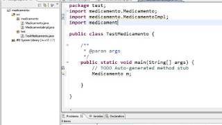 Interfaz y Clase en Java II Primeros pasos de implementación [upl. by Ahsa]