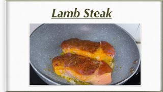 Lamb Steak Recipe [upl. by Narmis948]