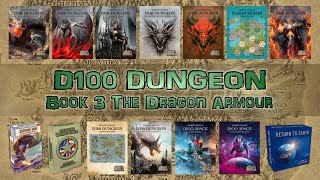 PRODUCT REVIEW BOOK 3 THE DRAGON ARMOUR MK GAMES D100 DUNGEON D100 SPACE [upl. by Sadler]