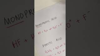 Monoprotic Diprotic and Polyprotic Acids [upl. by Concordia]