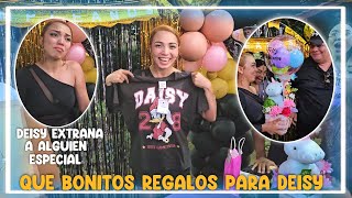 Deisy está FELIZ al ver los detalles que le dieron en su cumple Escuchen la felicitación de Sugar [upl. by Ettenot]