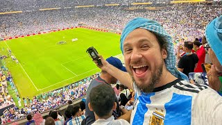 ¡Vi a Argentina ganar la copa  Final del Mundial Qatar 2022 Vlog 🏆⚽️🇫🇷🇦🇷 [upl. by Stent120]