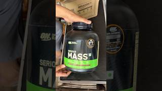 ON Serious mass gainer unboxing video shorts 2024 [upl. by Zedecrem581]