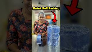 How do we pack our bottles PVC Shrink roll ✅ [upl. by Saidee]