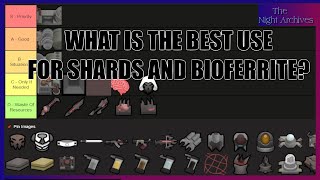 Ranking Uses for Bioferrite and Archotech Shards in Rimworld [upl. by Munroe]