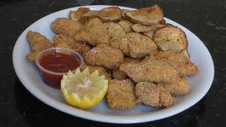 Deep Fried Alligator Nuggets  quotCajun Stylequot [upl. by Anayt]