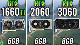 GTX 1660 Ti vs RTX 2060 vs RTX 3060  Tested in 2023 [upl. by Brawley272]