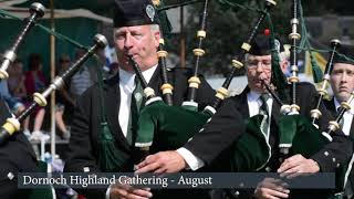 Highland Scottish Events in Dornoch [upl. by Abbot]