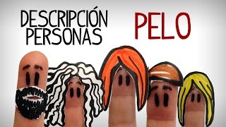 Descrivere le persone en spagnolo tipi di capelli [upl. by Oinafipe]