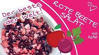 Rezeptidee für den besten Rote Beete Salat der Welt Rote Bete Salat [upl. by Verdha545]