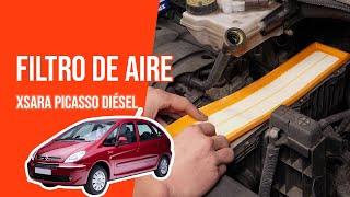 Cómo cambiar el filtro de aire XSARA PICASSO 16i 💨 [upl. by Mort]