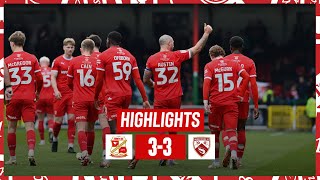 Match Highlights Swindon Town vs Morecambe [upl. by Mali]