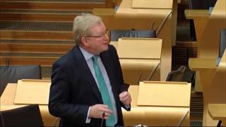 Jackson Carlaw MSP opening speech Register of Judicial Interests Petition PE1458 Scottish Parliamen [upl. by Eillod260]