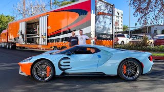 TAKING DELIVERY OF A NEW FORD GT [upl. by Natanhoj929]