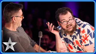 FUNNY and FEARLESS Alex Mitchell delivers hilarious standup routine  Auditions  BGT 2024 [upl. by Kerge]