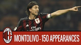 Best of Riccardo Montolivo  Celebrating 150 appearances for AC Milan [upl. by Ueih]