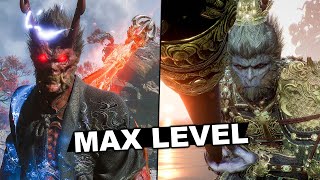 Black Myth Wukong  MAX LEVEL 342 Vs Bosses NG Gameplay NO DAMAGE [upl. by Gamages64]