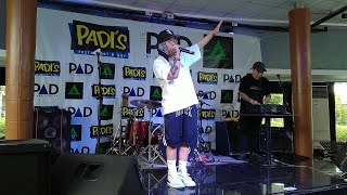 Shanti Dope performs quotTeknikquot at The PAD by Padis Point [upl. by Ytram]