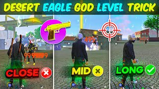 Desert Eagle One Tap Headshot Trick  Free Fire Me Headshot Kaise Mare  Khuni Gamers [upl. by Barbur419]