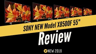 Review  Sony Bravia X8500F  NEW Model 55INCH 4K Ultra HD LED TV Bengali [upl. by Regnig550]