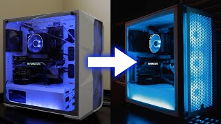 PC Case Swap  TD500 Mesh to Corsair 4000D Airflow [upl. by Llerahc]