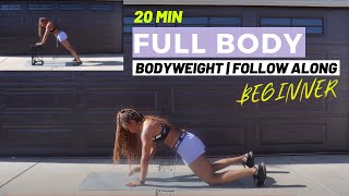 Full Body HIIT Workout for Beginners  FollowAlong [upl. by Odlawso333]