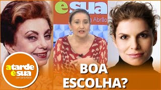 Sonia Abrão sobre Débora Bloch como Odete Roitman “A chance de dar errado é muito grande” [upl. by Ettennal548]