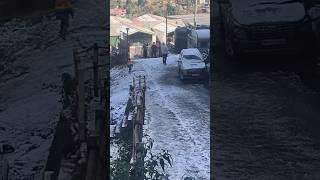 Shimla 1st Snowfall 2024  Mini Vlog snowfall shimla himachal minivlog subscribe vloggermonu [upl. by Durwood]