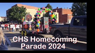 Coldwater Michigan High School Homecoming Parade 2024  Fence Decorations [upl. by Aryas]