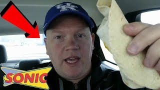 Sonic Fritos Chili Cheese Wrap Reed Reviews [upl. by Frech]