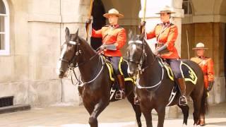 RCMP at Horse Guards Parade [upl. by Sada]