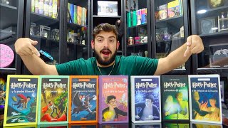 Unboxing The Spanish Harry potter Books [upl. by Griffy651]