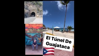 Tropical Beach Historic Tunnel PuertoRico Travel Tourism [upl. by Arlynne807]